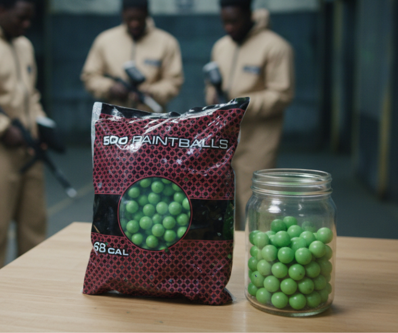 .68 Cal Paintballs – 500 pcs Team Training Accessory